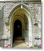 St George's Church Porch, Arreton Metal Print