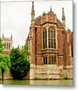 St Johns College From The Backs. Metal Print