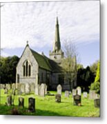 St Leonard's Church, Monyash Metal Print