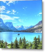 St Mary Lake Metal Print