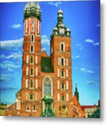 St. Mary's Basilica World Youth Day Metal Print