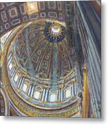 St Peters Basilica Metal Print