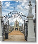 St. Roch's Cemetery In New Orleans, Louisiana Metal Print