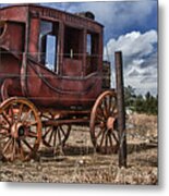 Stagecoach I Metal Print
