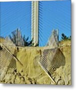 Stand The Storm Metal Print