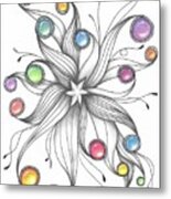 Starburst Metal Print