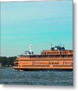 Staten Island Ferry Metal Print