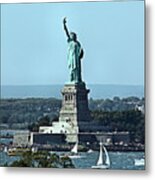 Statue Of Liberty Metal Print