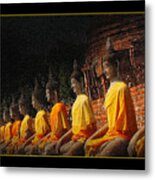 Statues Of Buddha Metal Print