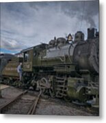 Steamtown Locomotive 26 At Scranton Pa 1 Metal Print