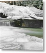 Stickney Brook Falls Metal Print