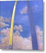 St.louis Gateway Arch Metal Print