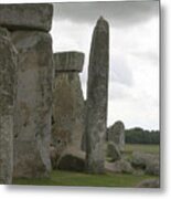 Stonehenge Side Pillars Metal Print