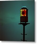 Storm Signal Metal Print