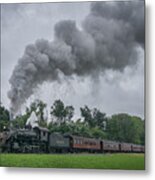 Strasburg Railroads 475 Baldwin 4-8-0 Heads Back To Stassburg Pa Metal Print
