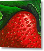 Strawberry Metal Print