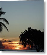Sublime Sunrise Delray Beach Florida Metal Print