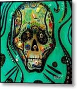 Sugar Skull 4 Metal Print