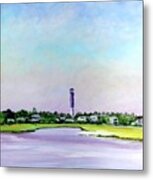 Sullivans Island Lighthouse Metal Print