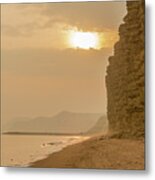 Sultry West Bay Metal Print