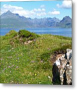 The Cuillins - Isle Of Skye - Scotland Metal Print