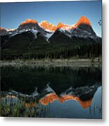 Sun Peaks Metal Print