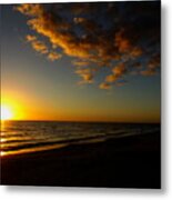 Sunday Sunset Redington Beach Metal Print