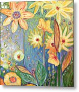 Sunflower Tropics Part 3 Metal Print