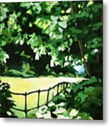 Sunny Clearing Metal Print