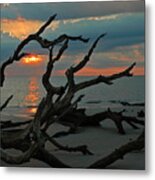 Sunrise At Driftwood Beach 2.2 Metal Print