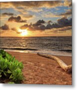 Sunrise In Kapaa Metal Print