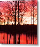 Sunrise Lake Norman North Carolina Metal Print