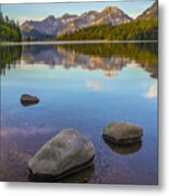 Sunrise On Mount Timpanogos Metal Print