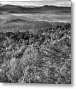 Sunrise Over Great Smoky Mountains Metal Print