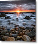 Sunrise Over The East End Metal Print