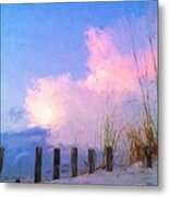 Sunrise Storms In South Walton Metal Print