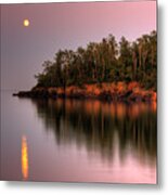 Sunrise Sunset On Lake Superior 2 Metal Print