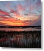 Sunset And Reflections 2 Metal Print