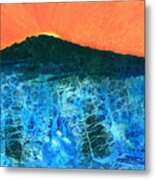 Sunset Howl Metal Print