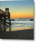 Sunset In The East Metal Print