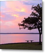 Sunset In The Pass Metal Print