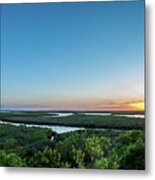 Sunset On The Outer Banks Metal Print