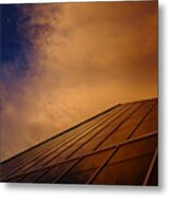 Sunset Over Bass Pro Shop In Memphis Tennessee Metal Print