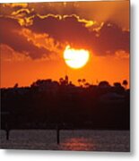 Sunset Over Jensen Metal Print