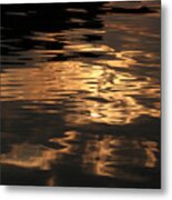 Sunset Reflection Metal Print