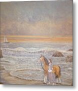 Sunset Serenade Metal Print