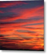 Sunset Sky Metal Print