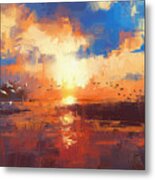 Sunset Metal Print