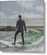 Surfer 3 Metal Print