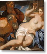 Susanna And The Elders Metal Print